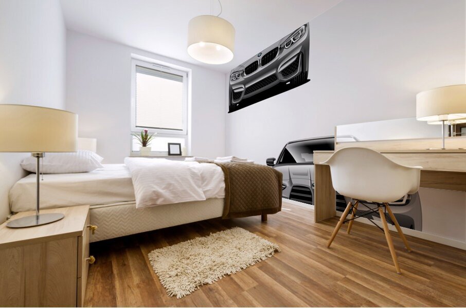 BMW M4 Generations Automotive Print Mural print