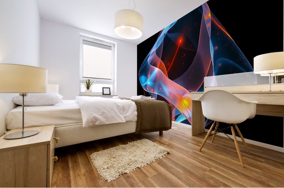 Floating Abstract  1  Mural print