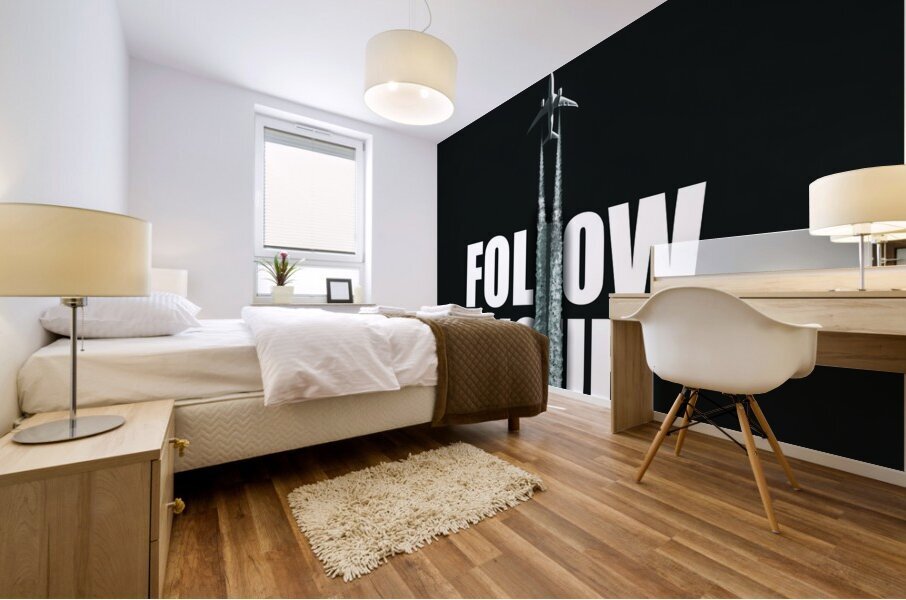 plane Mural print