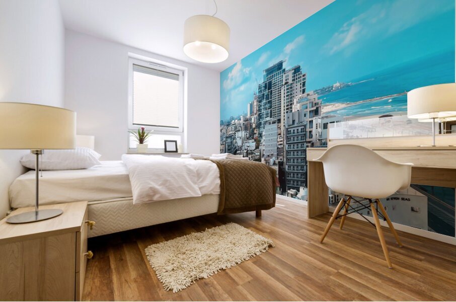 Tel Aviv Israel Travel Print Mural print