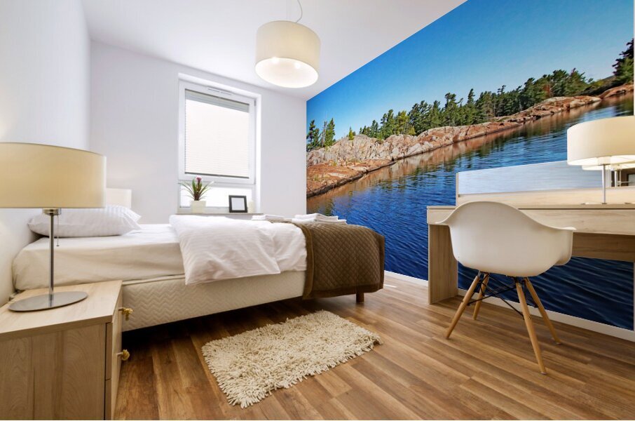 Islands Of McGregor Bay Ontario VIII Mural print