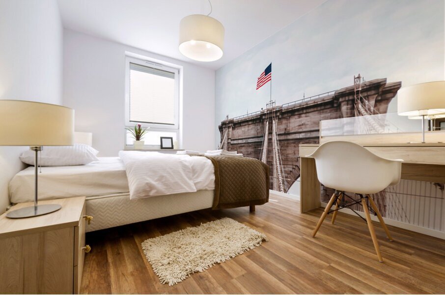 Brooklyn New York Mural print