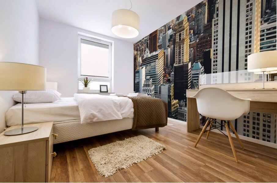 Manhattan New York4 Mural print