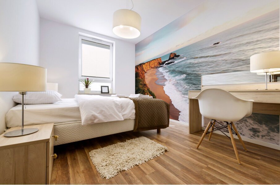 Santa Cruz California Mural print