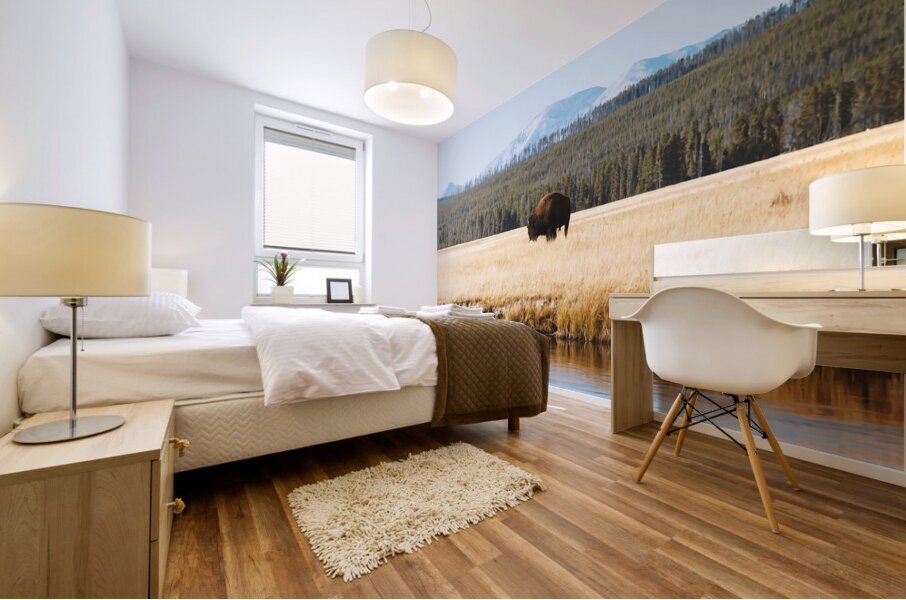 Yellowstone National Park Mural print