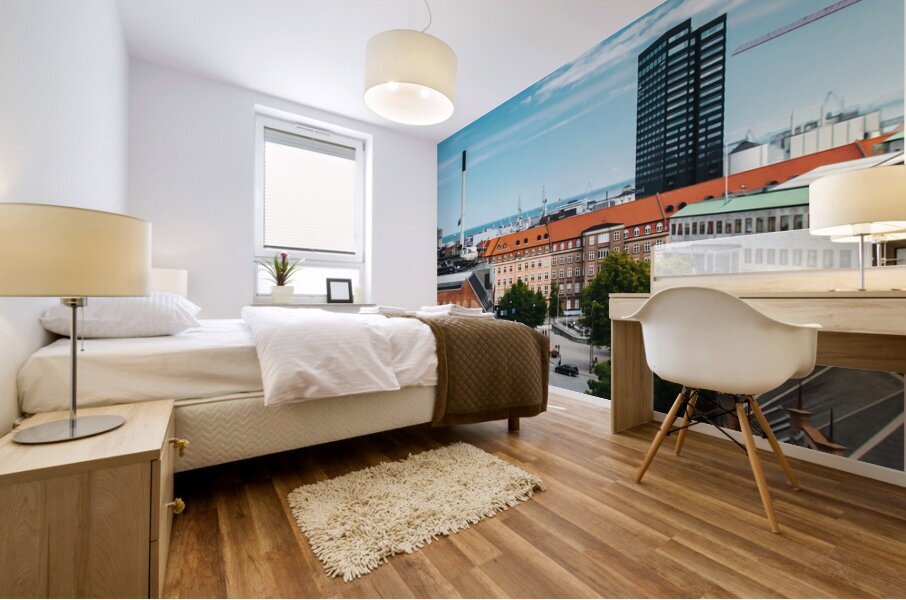 Aarhus Denmark Mural print