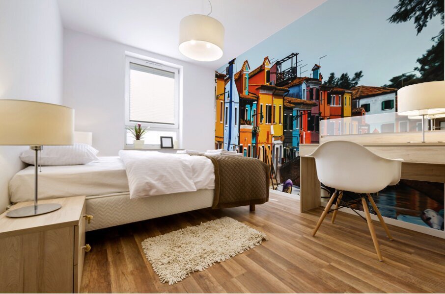 Burano Venice Italy4 Mural print