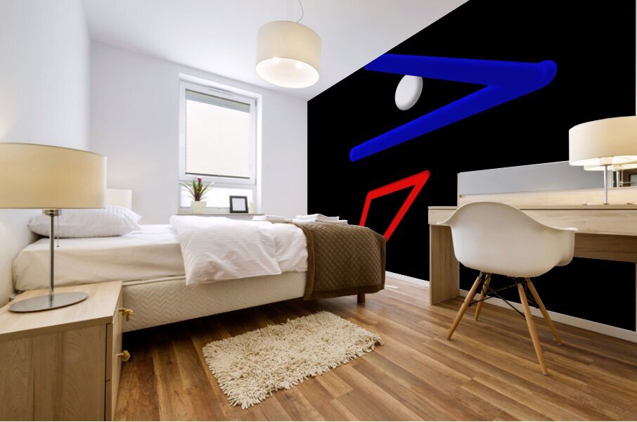 Fighter Mural print