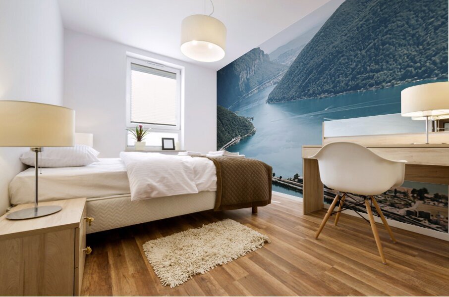 Lugano Switzerland2 Mural print