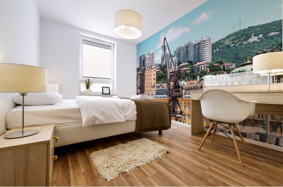 Rijeka Croatia Mural print