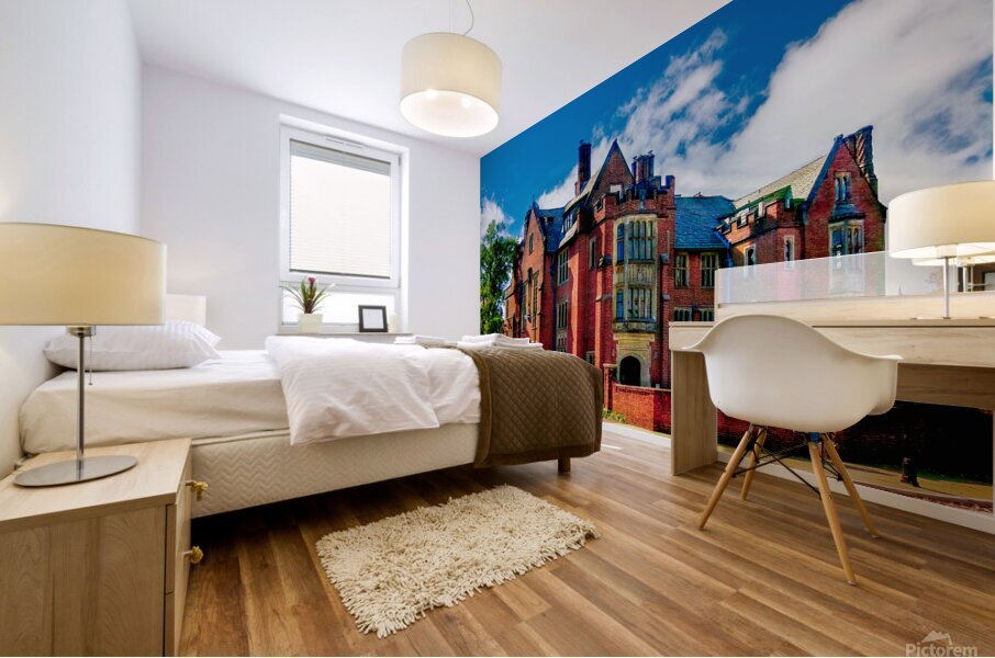 Architectural Museum. Mural print