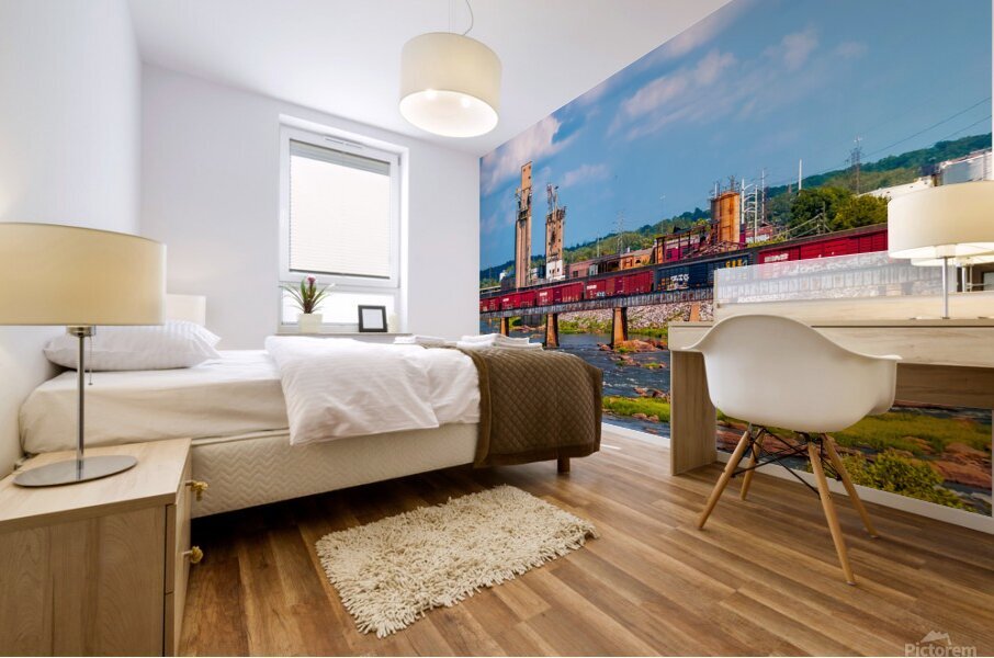 The Rocky James River Mural print