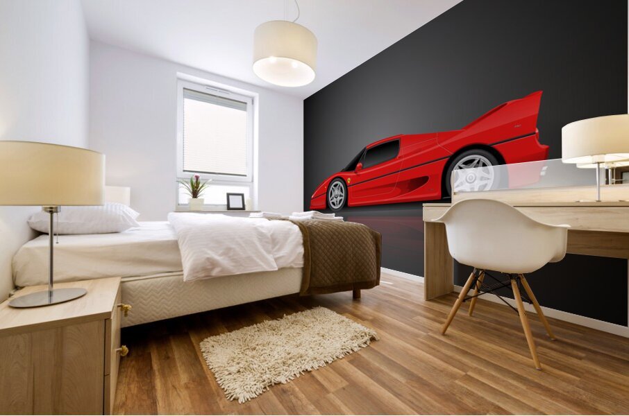 Ferrari F50 Automotive Print Mural print
