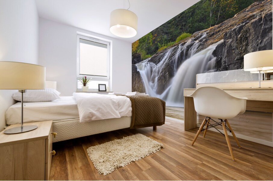 ~Middle Falls-Morning light~ Mural print
