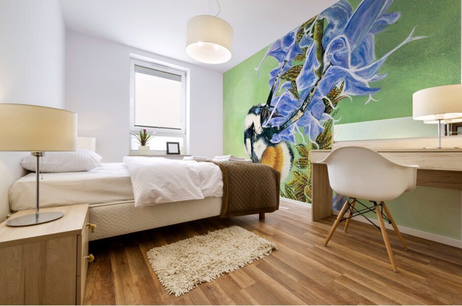 Shared Nectar 12x16  Mural print