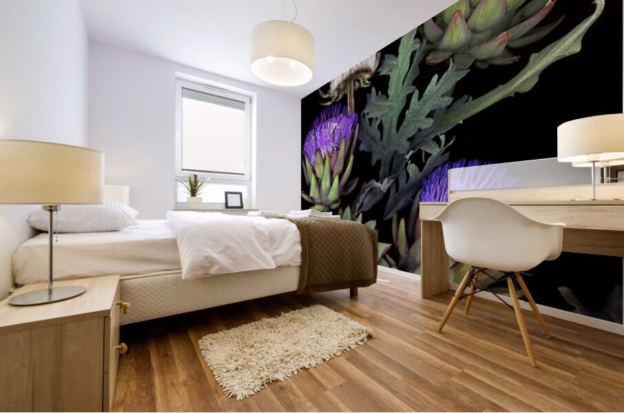 French Artichokes   Mural print