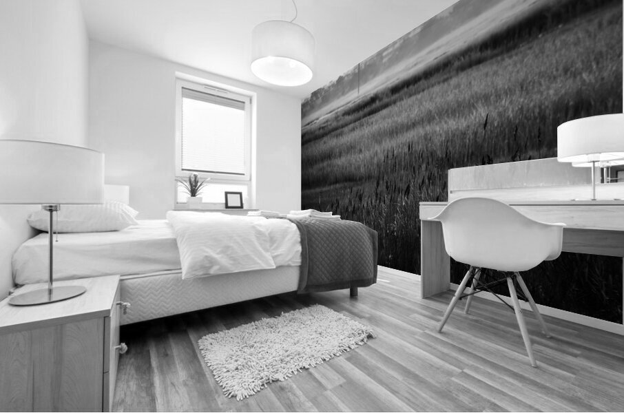 Fields of the Middle Thorofare Mural print