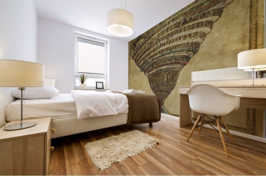 Map of The Inferno Mural print
