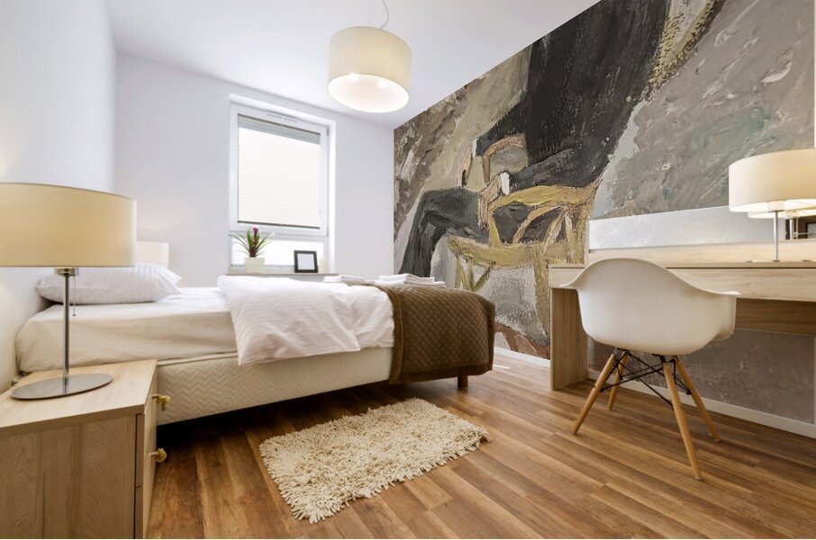 20241023 19460 Dog nap Mural print