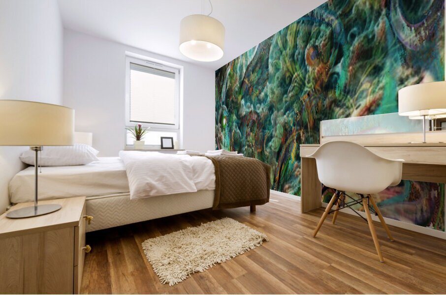 Irrgarten Mural print