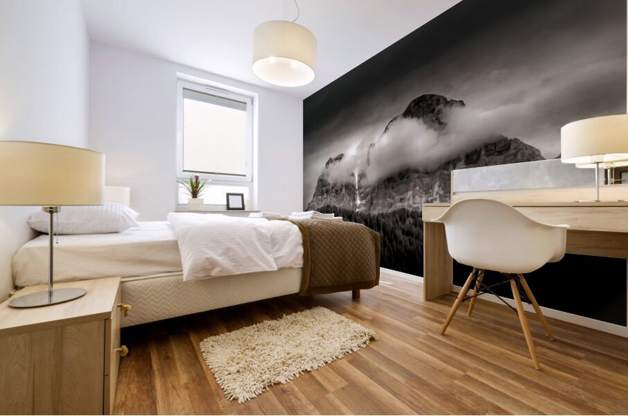 Dolomite Mountain Monte Pelmo Val di Zoldo Mural print