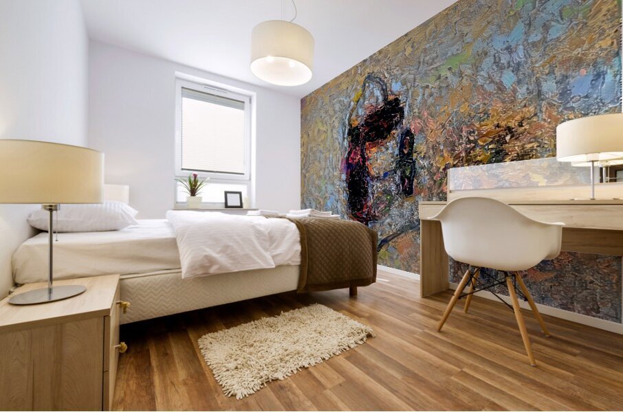 mask express Mural print