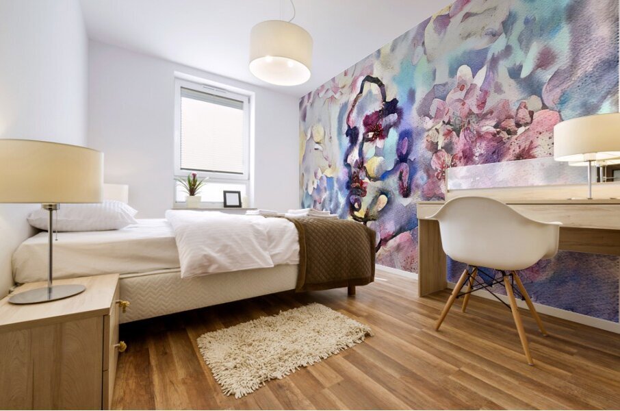 portrait shades Mural print