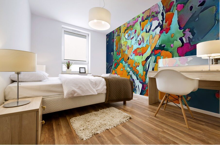Mr graphic  Mural print
