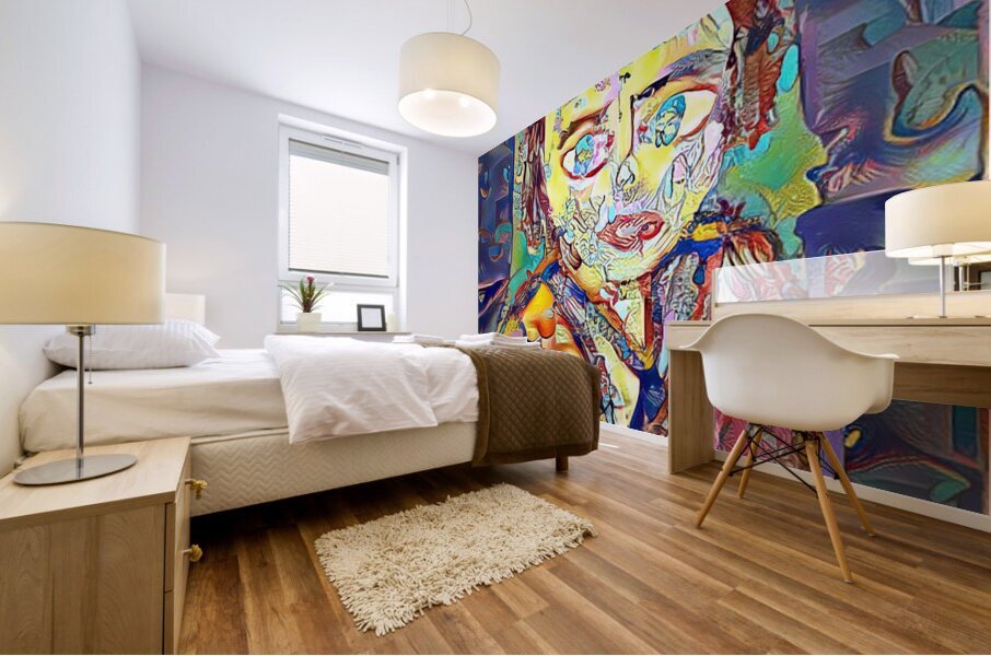 Mr Portrait Mural print