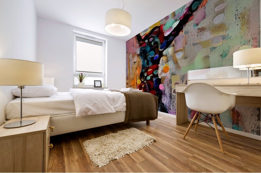 booby Mural print