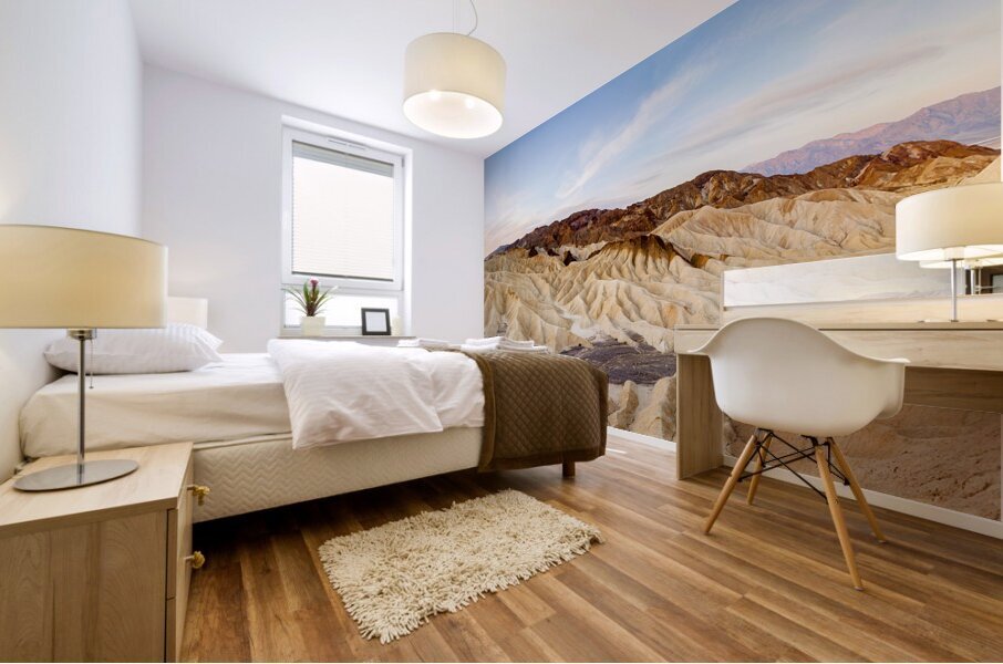 Dawn at Zabriskie Point Mural print
