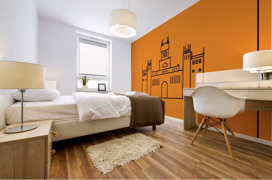 Madrid Spain Travel Print Mural print
