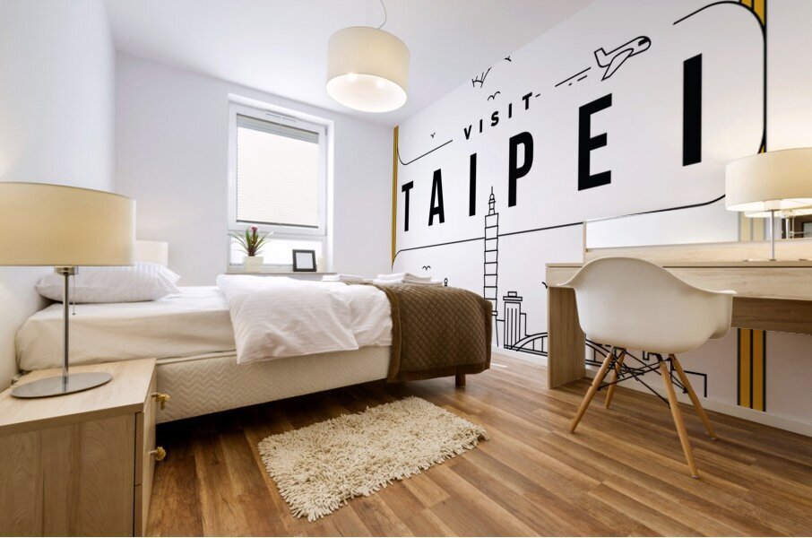 Taipei Taiwan Travel Print Mural print