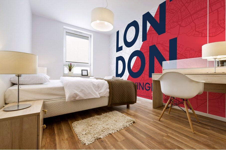 London6 Mural print