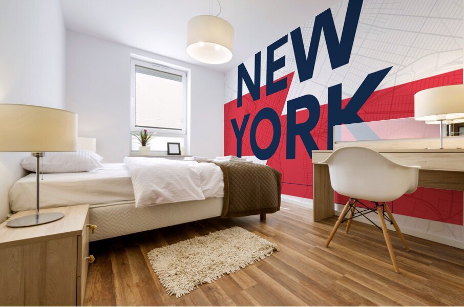 New York6 Mural print