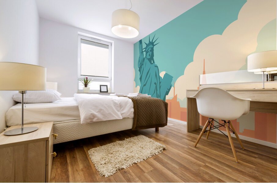 New York10 Mural print