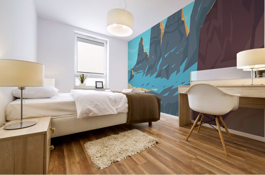 Patagonia Mural print