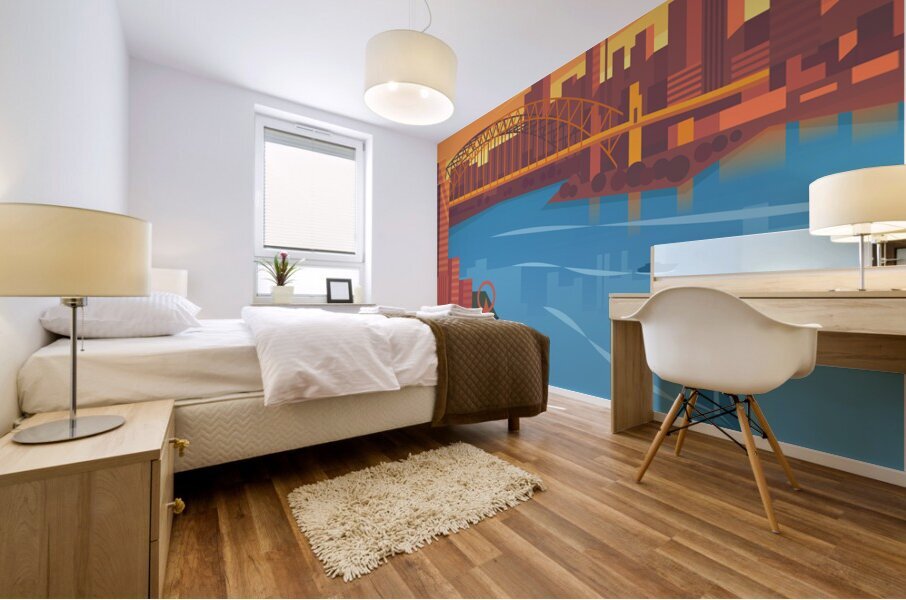 Sydney3 Mural print