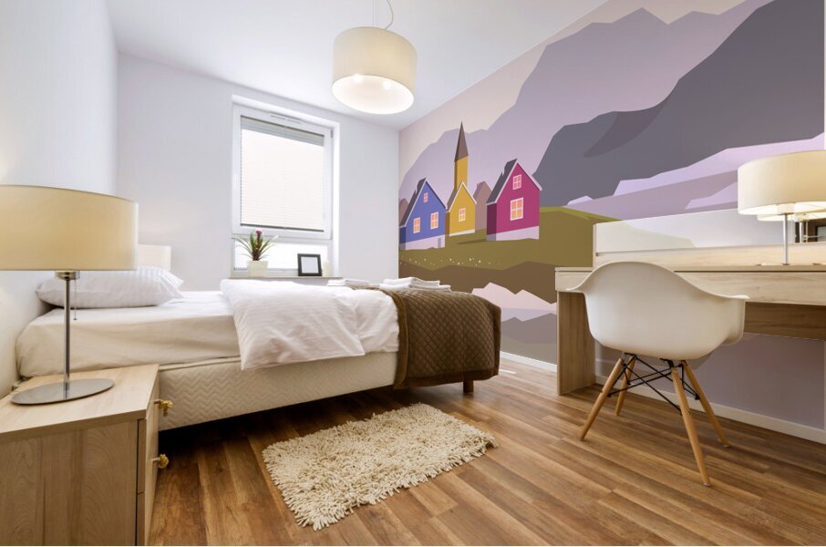 GREENLAND Mural print