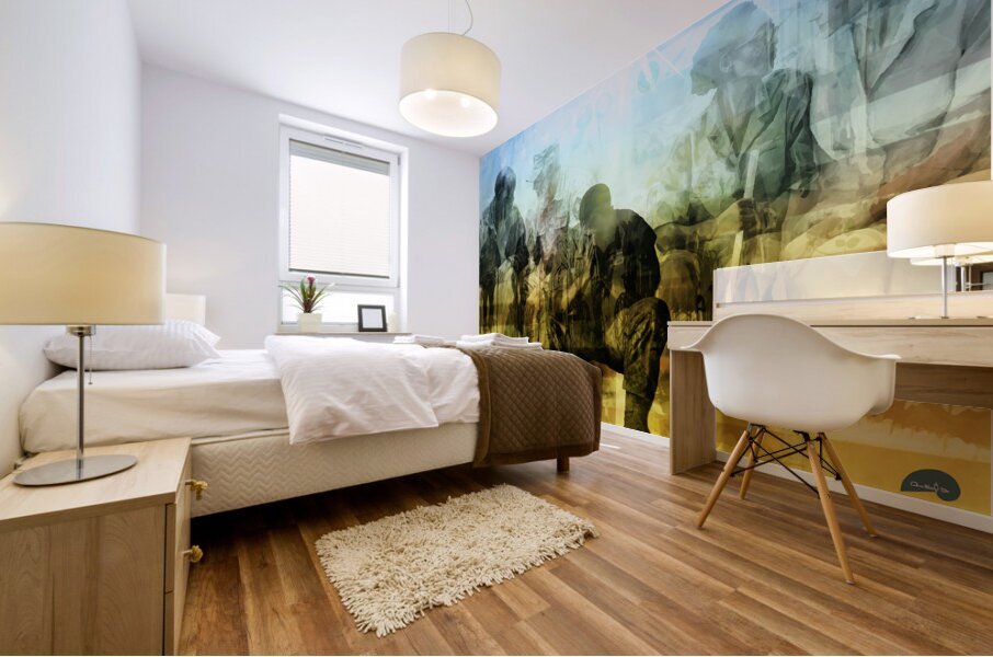 Transitions Mural print