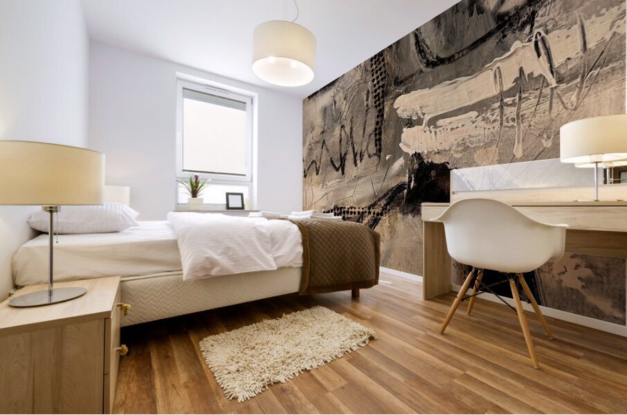 I See Your Flaws and Still love you Mural print