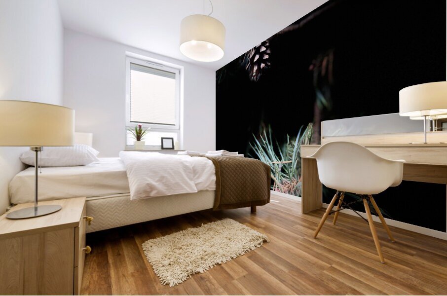 Scenes from the Trail- Pine Cone Mural print