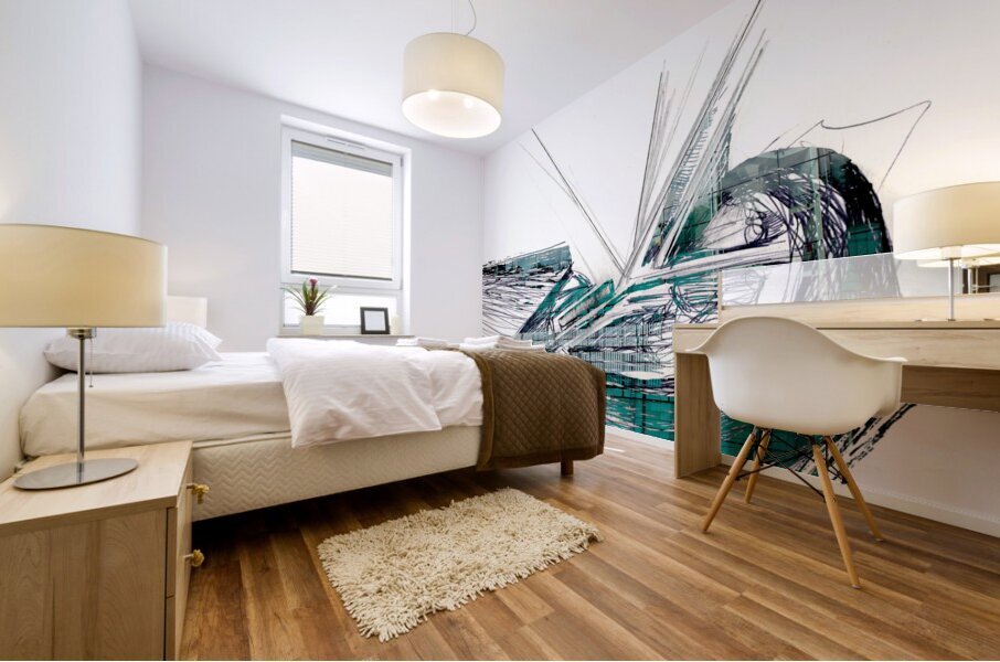 Montage 27 Mural print