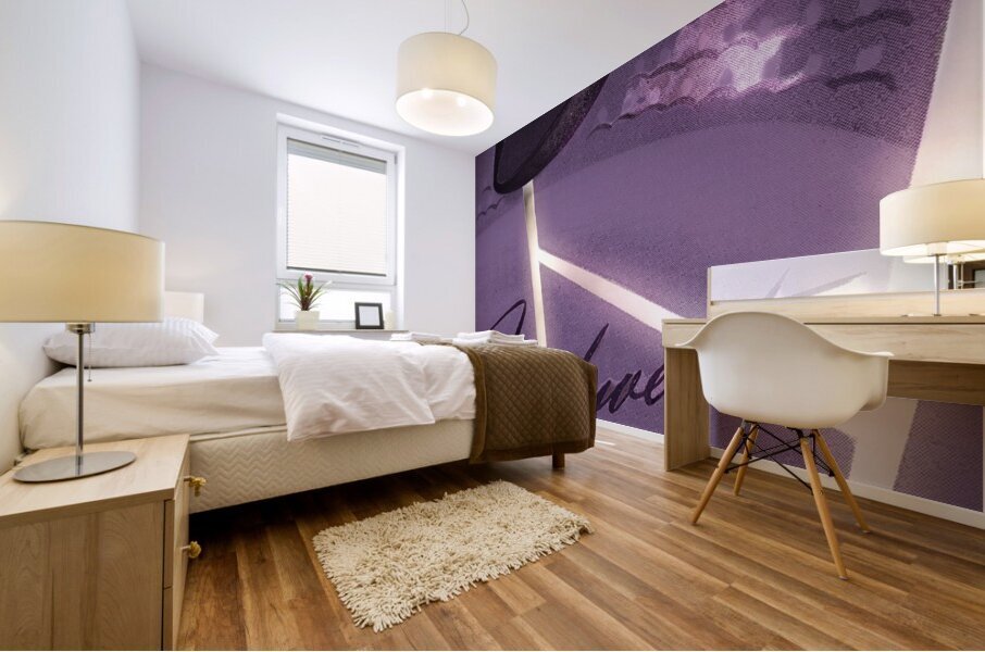 Northwestern Field Goal Mural print