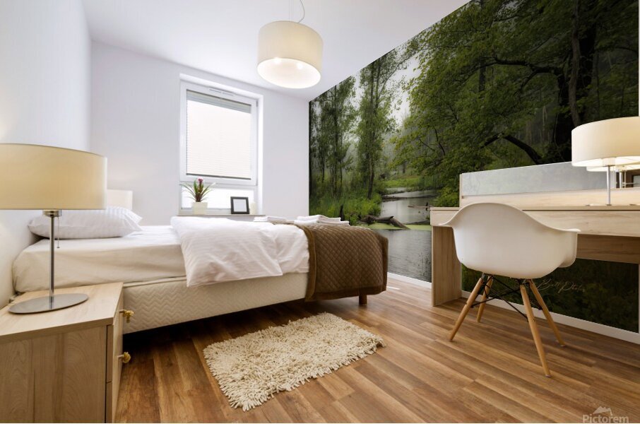 Swampy Yorktown Mural print