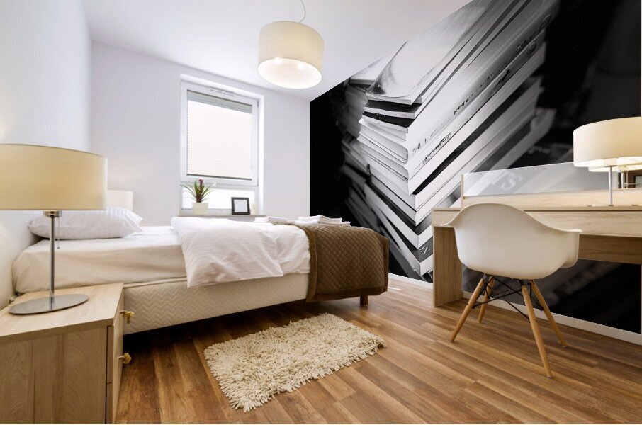 Everyday Lifes Moments- Books  Mural print