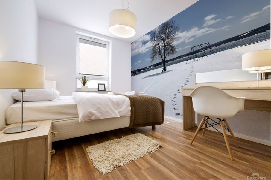 Footprints  Mural print