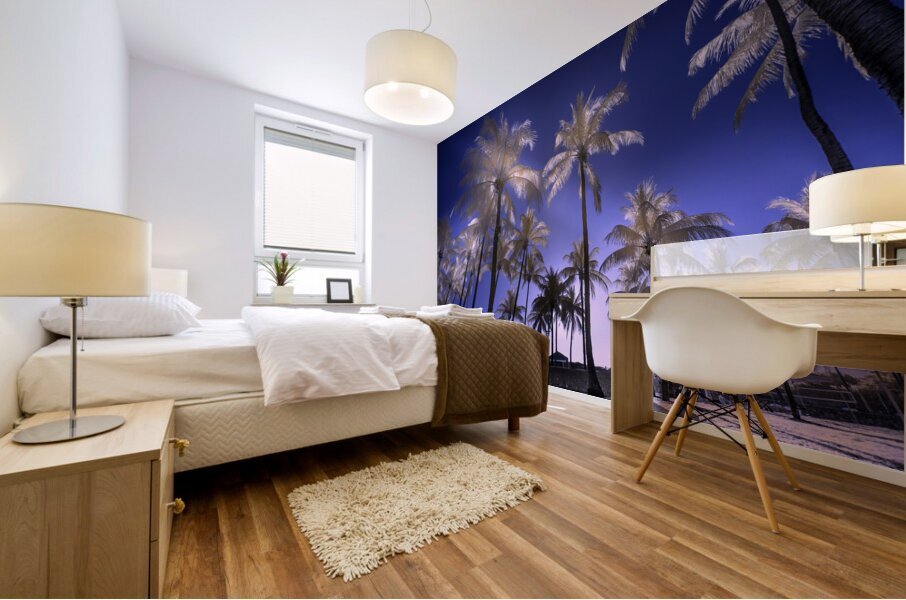 Dreamscape Palms South Beach Mural print