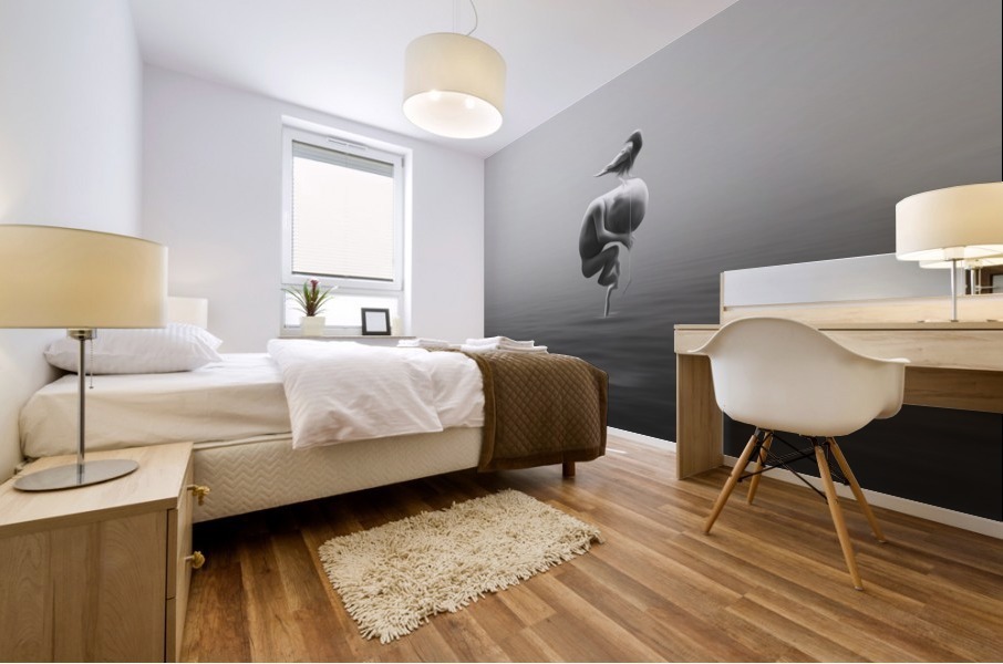 Double Impossibilitye Mural print