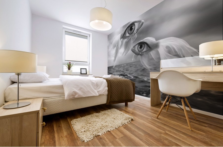 Ode Marítima Mural print